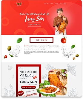 Mẫu website kinh doanh 1