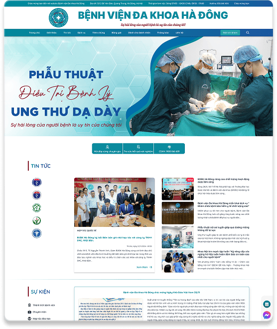 Mẫu website công ty 1