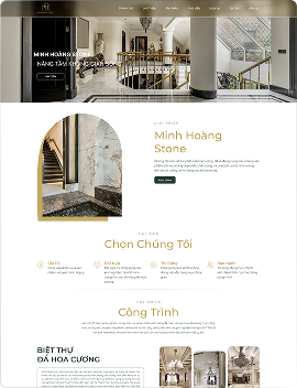 Mẫu website bán hàng 2