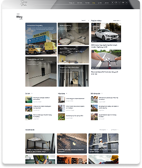Mẫu website cá nhân 3