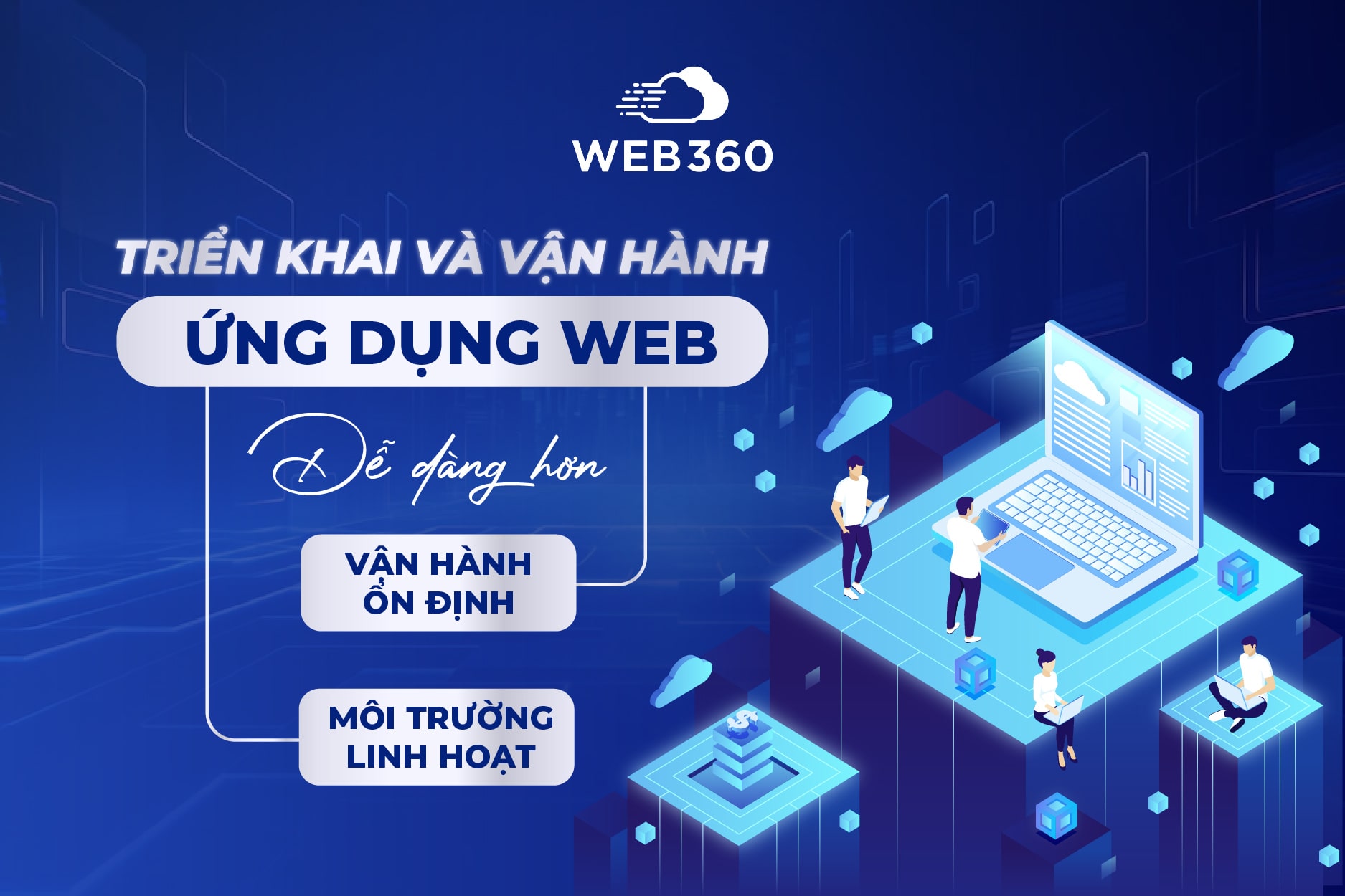 Cloud server giúp triển khai và vận hành ứng dụng web dễ dàng