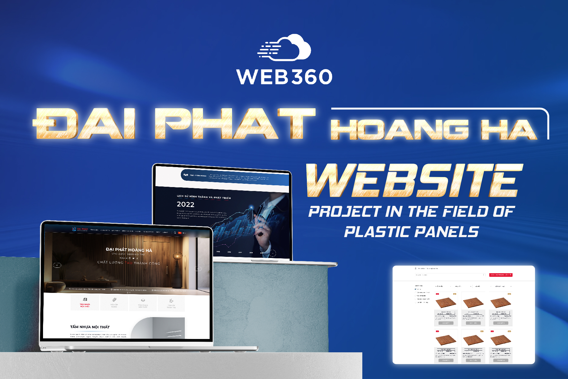 Dai Phat Hoang Ha website project