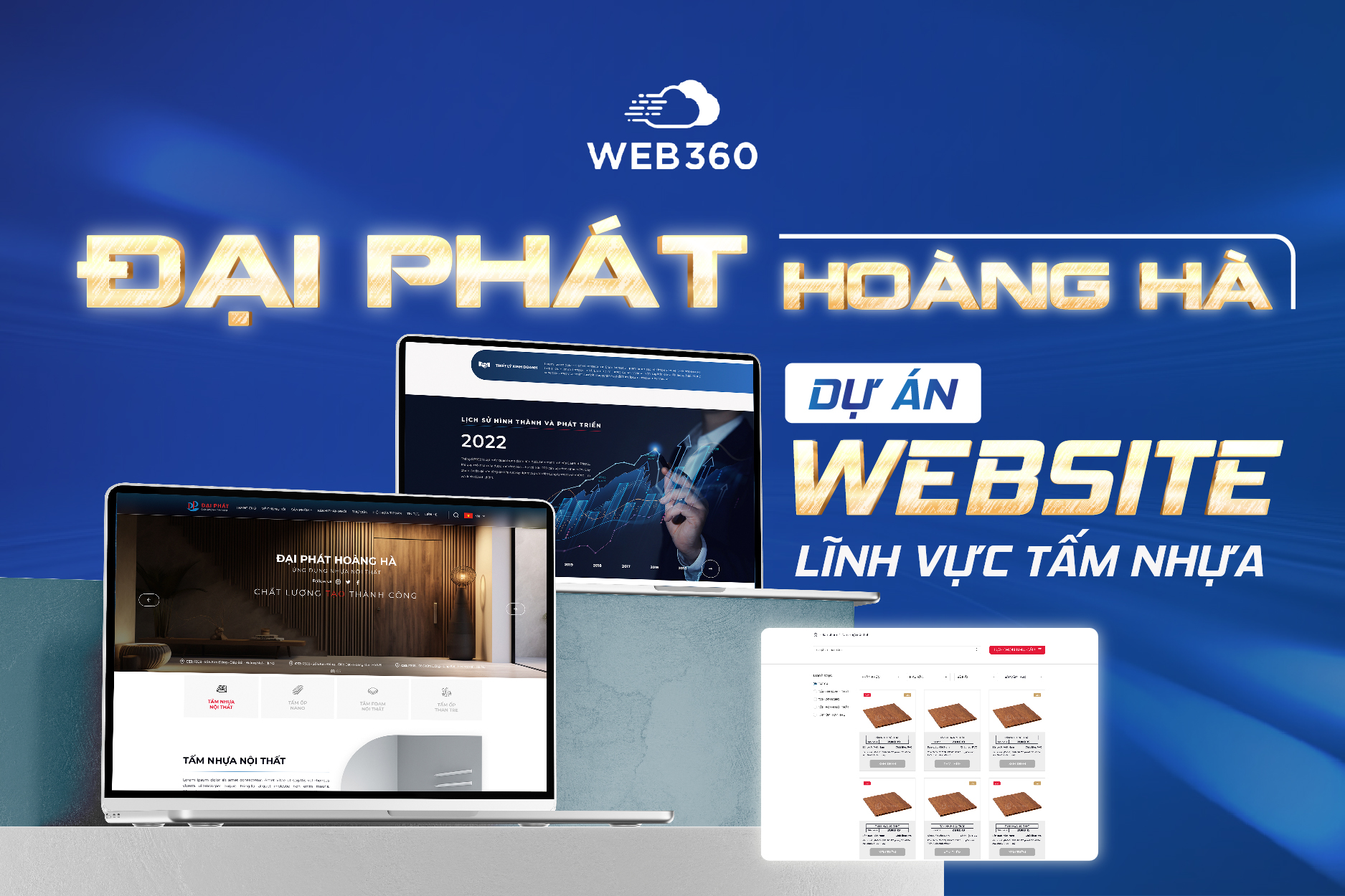 Dự án website Đại Phát Hoàng Hà