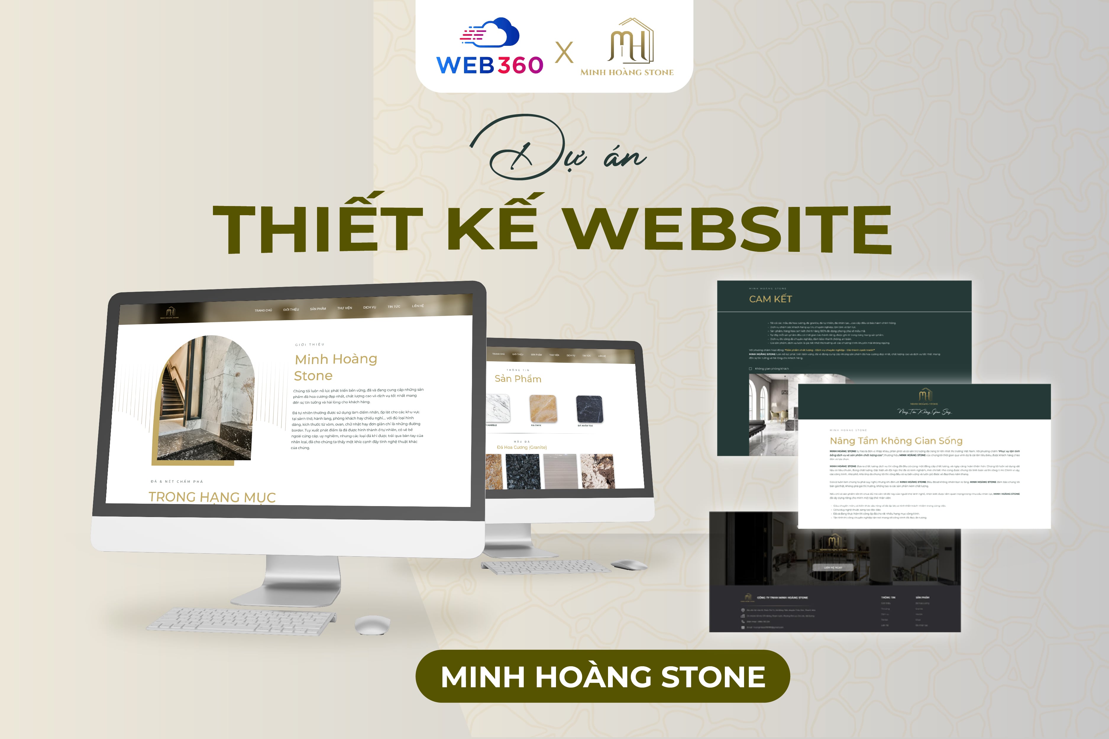 Dự án website Minh Hoàng Stone