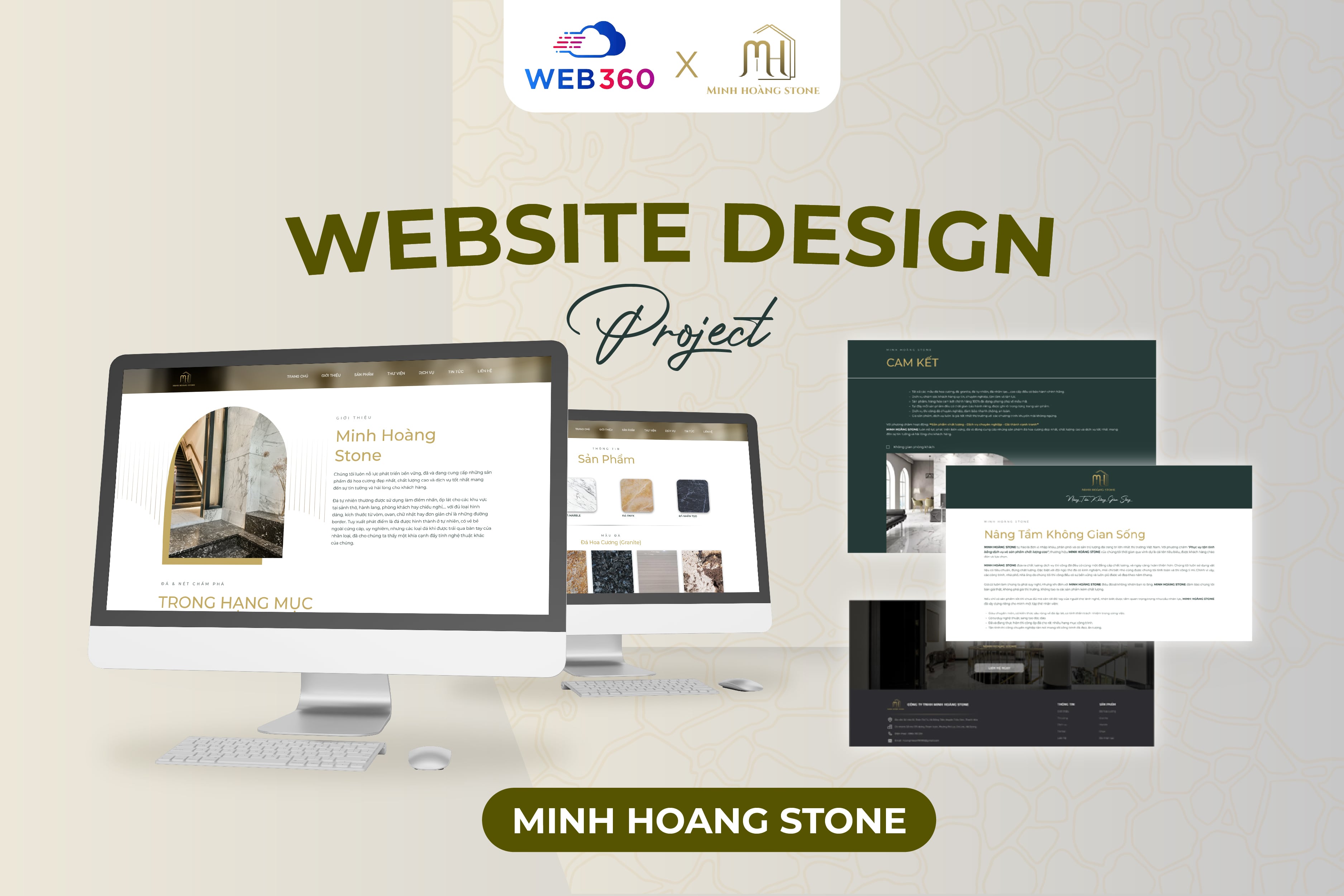 Minh Hoàng Stone Website Project