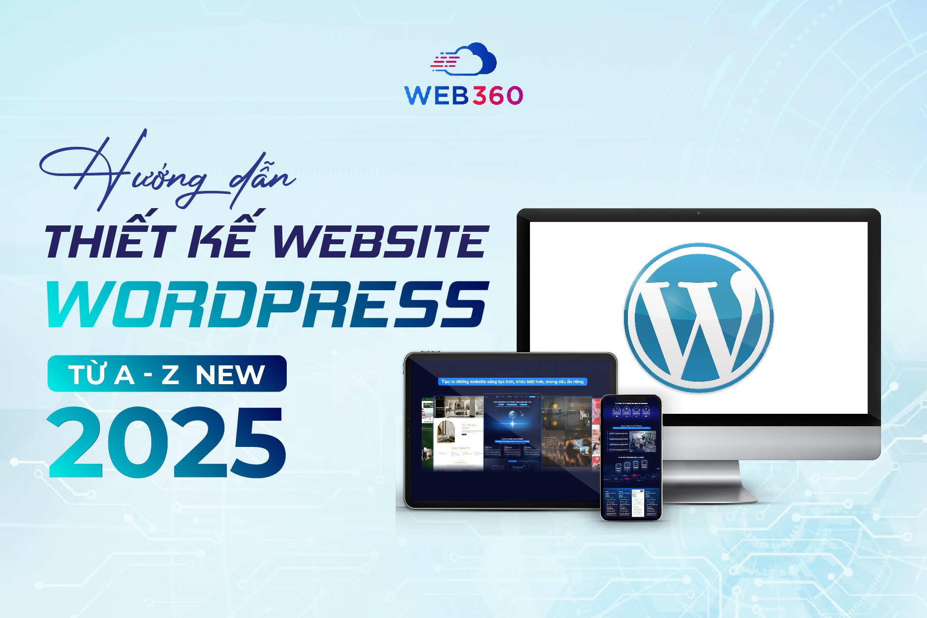 cách thiết kế một website WordPress