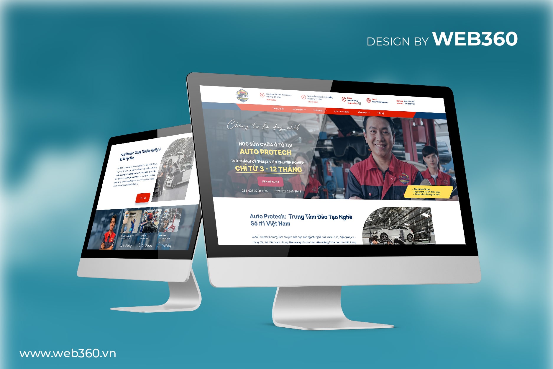 Trang chủ website Auto Protech
