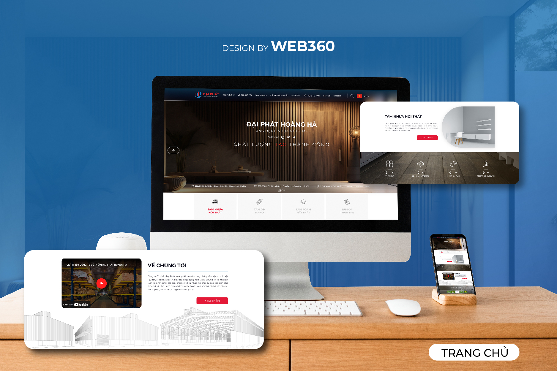 Trang chủ website Đại Phát Hoàng Hà