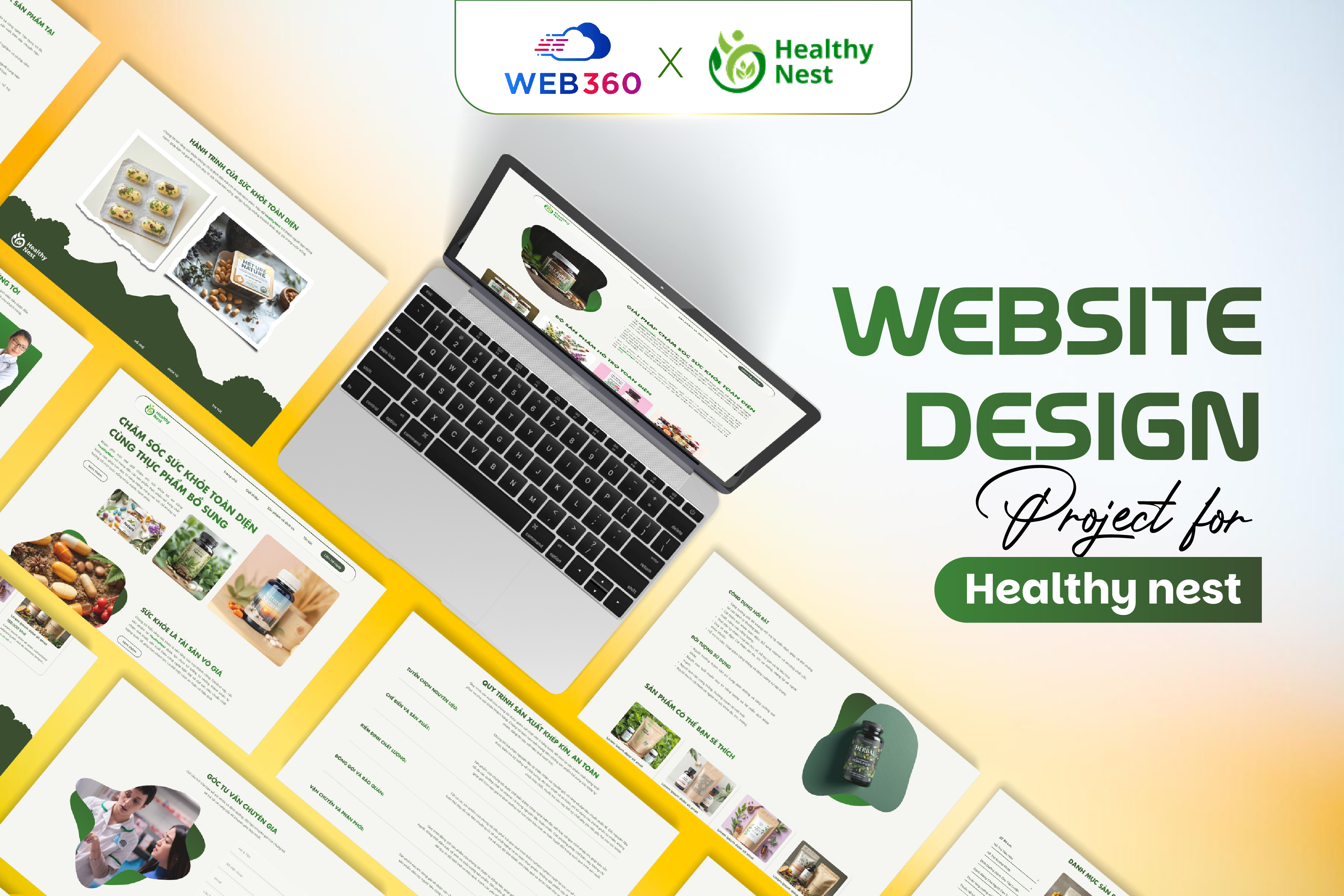 website healthynest website project